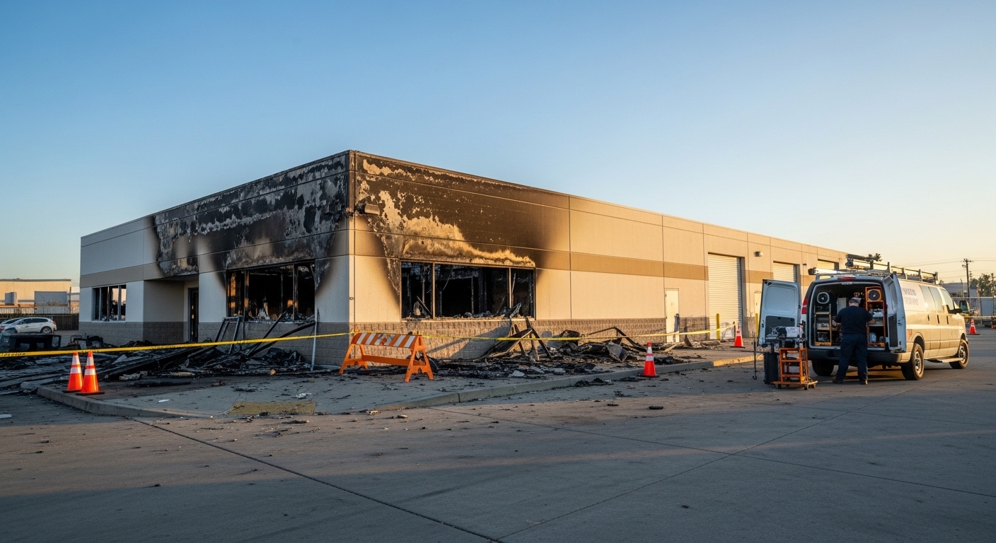 Fire Damaged Material Removal