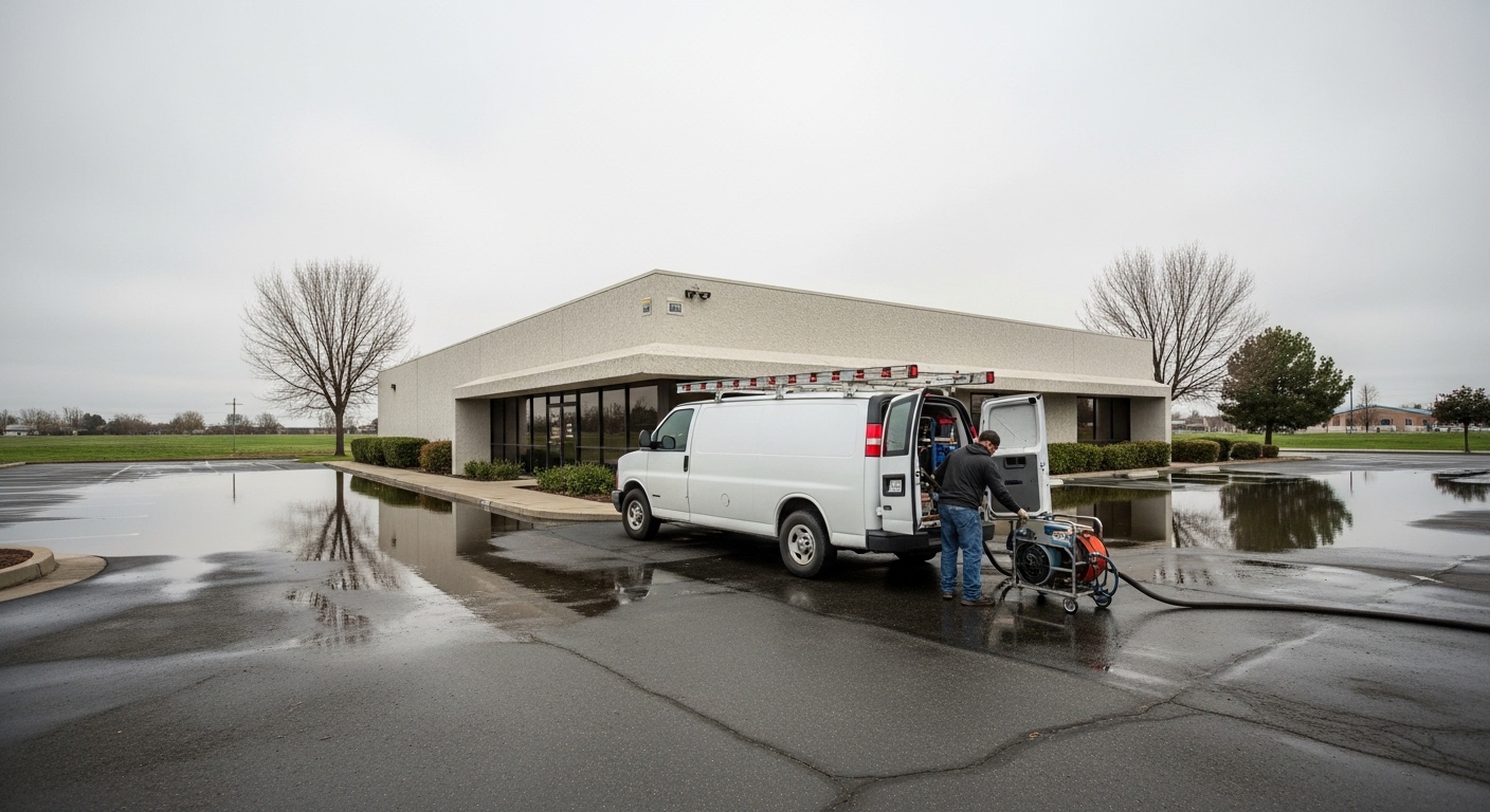 emergency water extraction Modesto