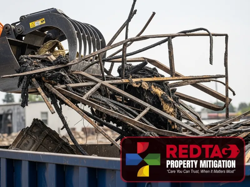 modesto fire debris ca