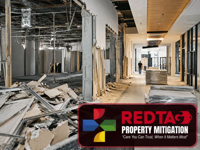demolished partition debris modesto ca
