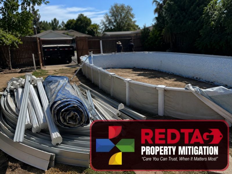 yard debris haul loading modesto ca